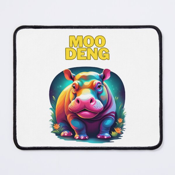 Item preview, Moo Deng the Happy Hippo designed and sold by GorinART.