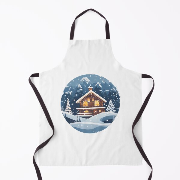 Item preview, Snowy Cabin Logo, funny, gifts, merry, time, winter, designed and sold by Ewelina Niemiec.