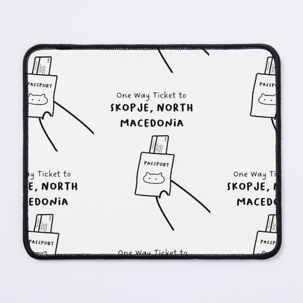 Item preview, "One Way Ticket to Skopje, North Macedonia" | Travel, Vacation designed and sold by RM-Journey.