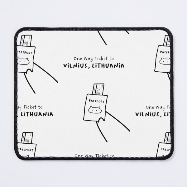 Item preview, "One Way Ticket to Vilnius, Lithuania" | Travel, Vacation designed and sold by RM-Journey.