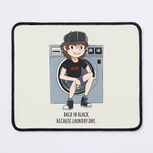 Item preview, Back in Black Because Laundry Day designed and sold by Fanverse Merchandise.