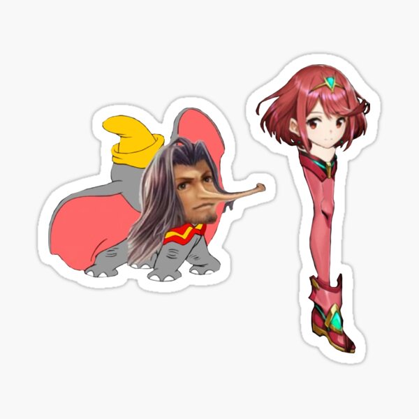 Dunbo + Pyraleg Pegatina