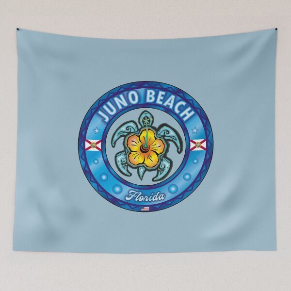 Item preview, Juno Beach Florida sea turtle hibiscus designed and sold by studioss76.