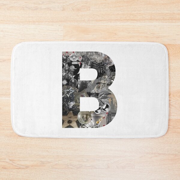 Item preview, B Silver Star Collage Preppy designed and sold by dormsanddoodles.