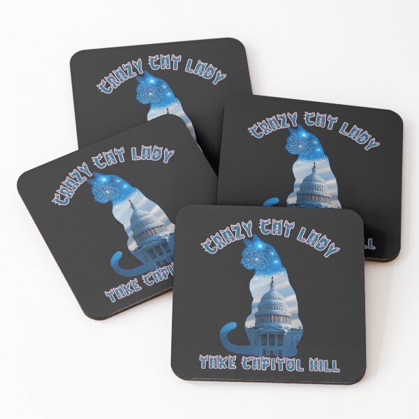 Item preview, Crazy Cat Lady Takes Capitol Hill: Victory On The Horizon designed and sold by elynne9.