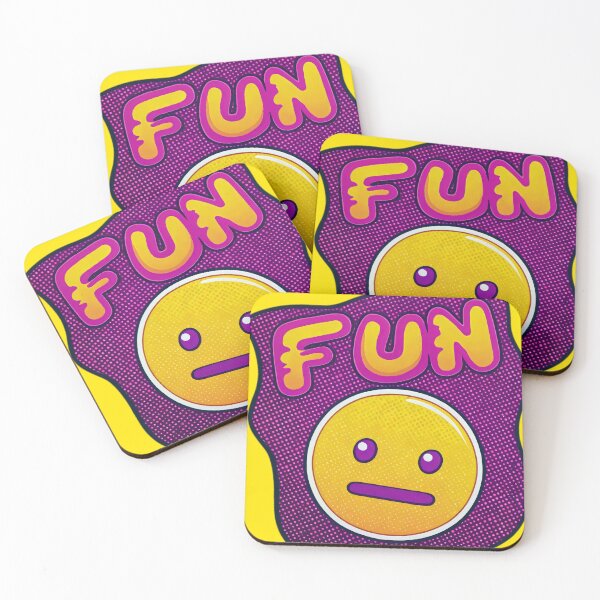 Item preview, Pokerface emoji with FUN designed and sold by REPTISLAV.