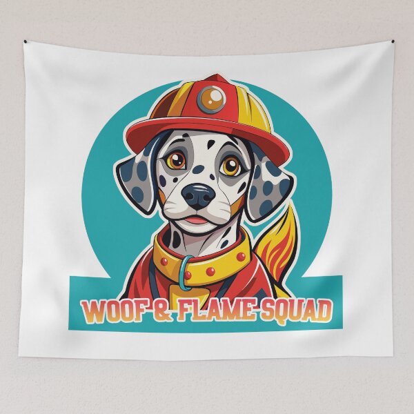 Item preview, Copy of Sticker T-Shirt Design Trending: National Fire Pup Day designed and sold by ForeverPrintsOK.