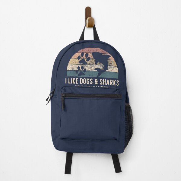 Item preview, Funny Dogs Sharks Lover Retro Vintage designed and sold by engsasa.