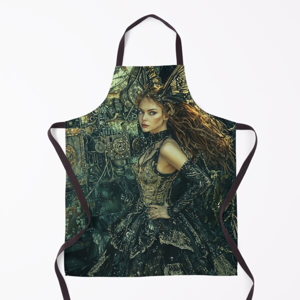 Item preview, Cybernetic Elegance: A Fusion of Humanity and Machine designed and sold by oanaunciuleanu.