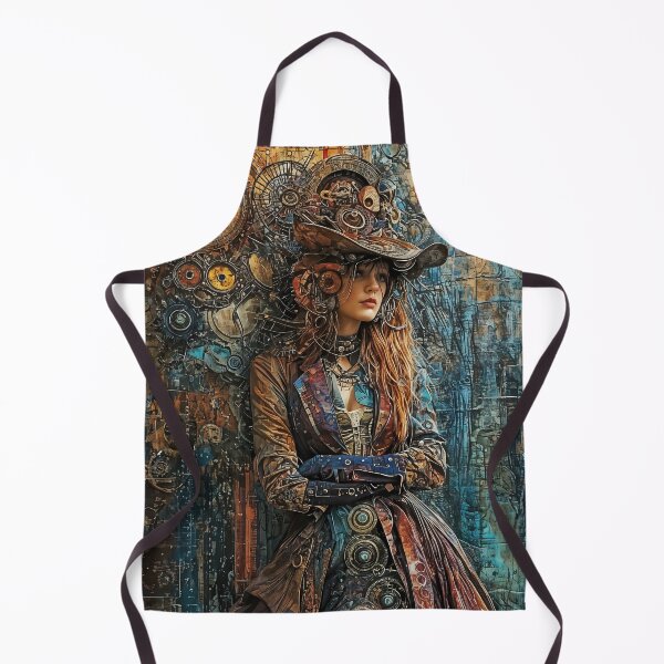 Item preview, Cybernetic Elegance: A Fusion of Humanity and Machine designed and sold by oanaunciuleanu.