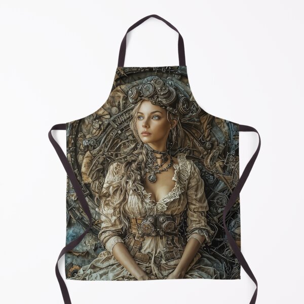 Item preview, Cybernetic Elegance: A Fusion of Humanity and Machine designed and sold by oanaunciuleanu.