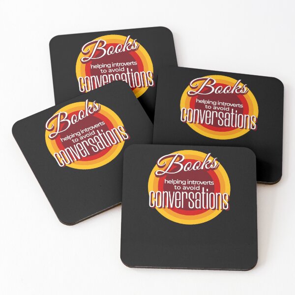 Item preview, books helps introverts to avoid conversations designed and sold by KaiLabsArt.
