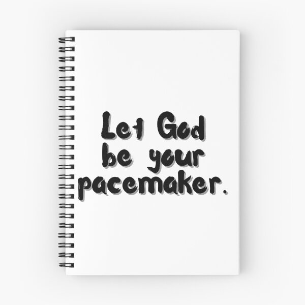 Item preview, Let God be your pacemaker. (variation 2) designed and sold by ChristianNest.
