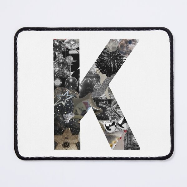 Item preview, K Silver Star Collage Preppy designed and sold by dormsanddoodles.