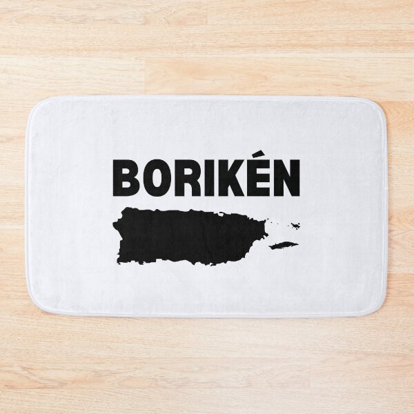 Item preview, Borikén island in black - pocket design minimalist designed and sold by DesignCollectiv.