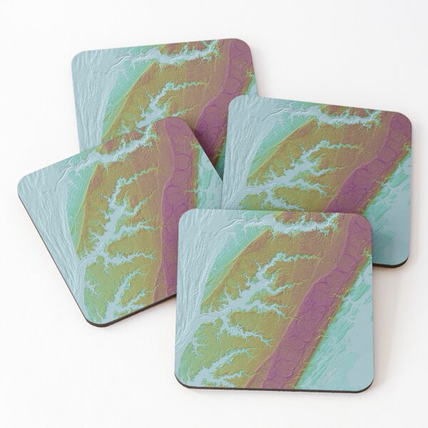Item preview, Eastern Shore Virginia, tropical colors designed and sold by DreamingBeetle.