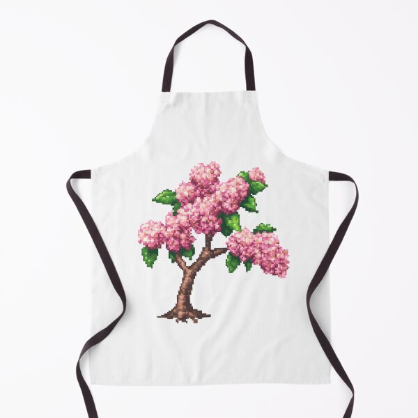 Item preview, Pink Lilac Branch Pixel Art designed and sold by DreamyArtDesign.