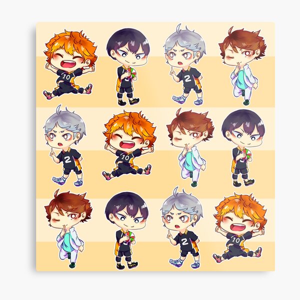 haikyuu boys by cookieartsy redbubble