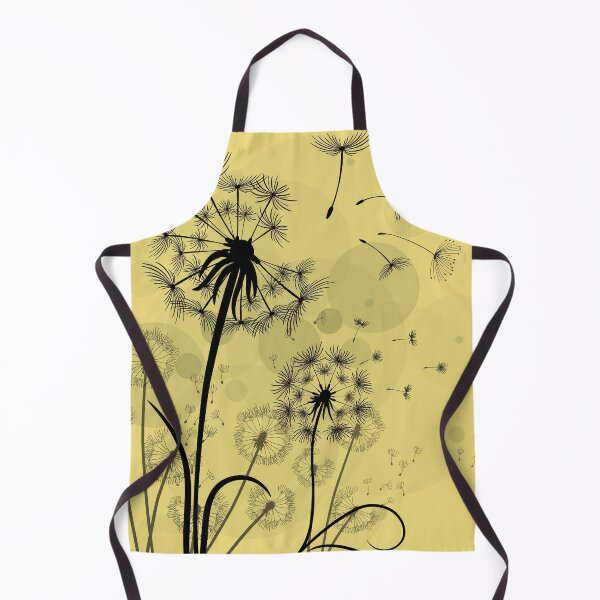 Item preview, Dandelions with Yellow Background designed and sold by TurquoiseBird.