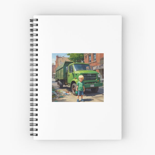 Item preview, hank and trash truck  designed and sold by HeartofMackenz.