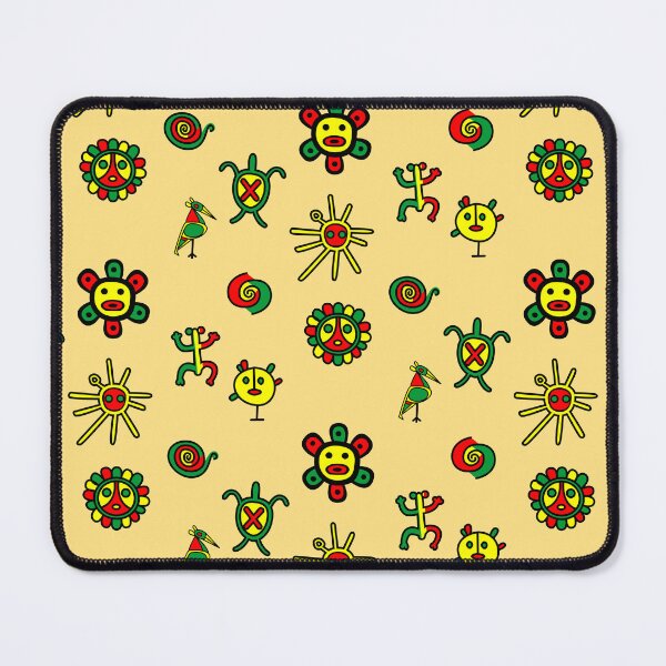 Item preview, Puerto Rico Taino Symbols Afro Boricua Colors Green Yellow Red Black designed and sold by byDarling.