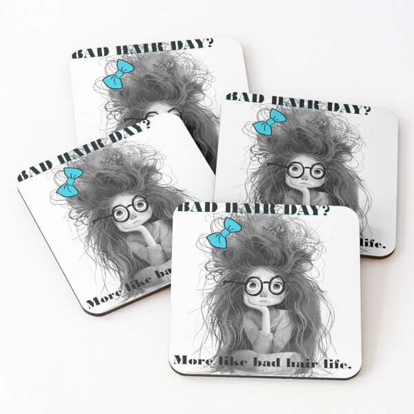 Item preview, ¿Un mal día con el pelo? Más bien, una vida con un mal pelo designed and sold by CGCreatives.
