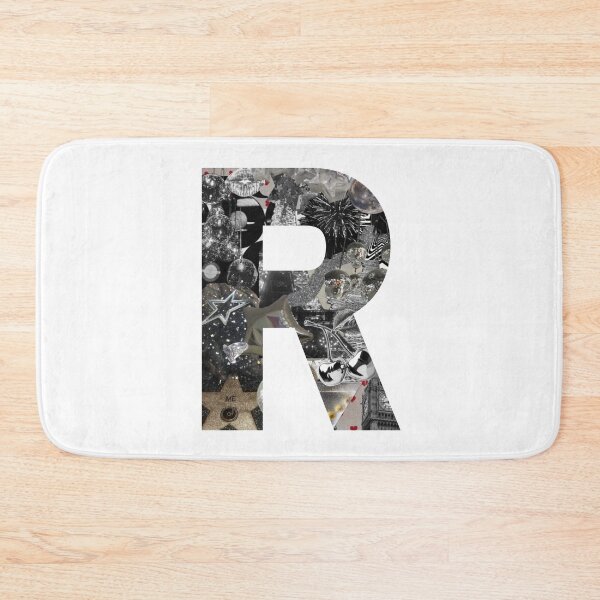 Item preview, R Silver Star Collage Preppy designed and sold by dormsanddoodles.