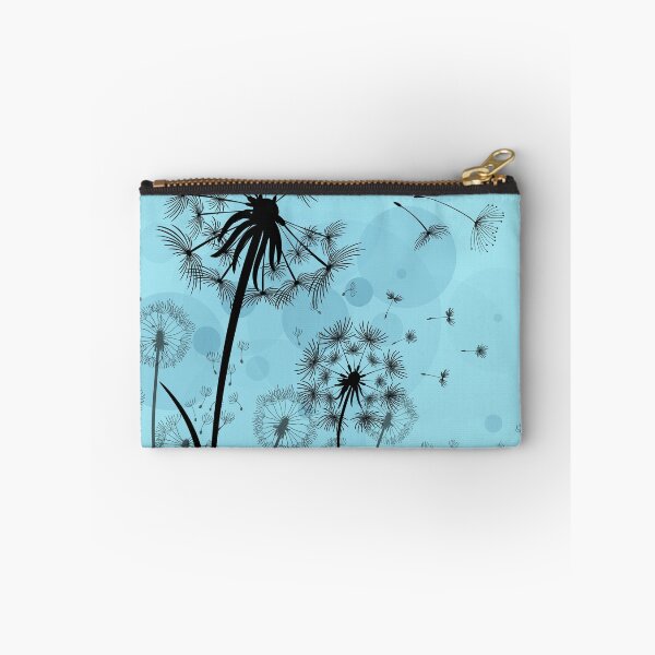 Item preview, Dandelions with Blue Background designed and sold by TurquoiseBird.