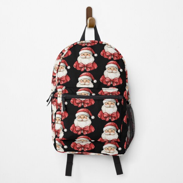 Item preview, Vintage Santa Claus with Coquette Bow designed and sold by RetroPrints.