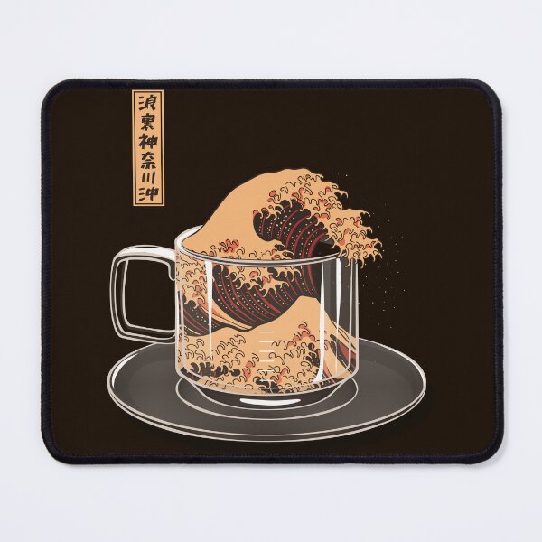 Item preview, The Great Wave of Coffee designed and sold by Faissal Thomass.