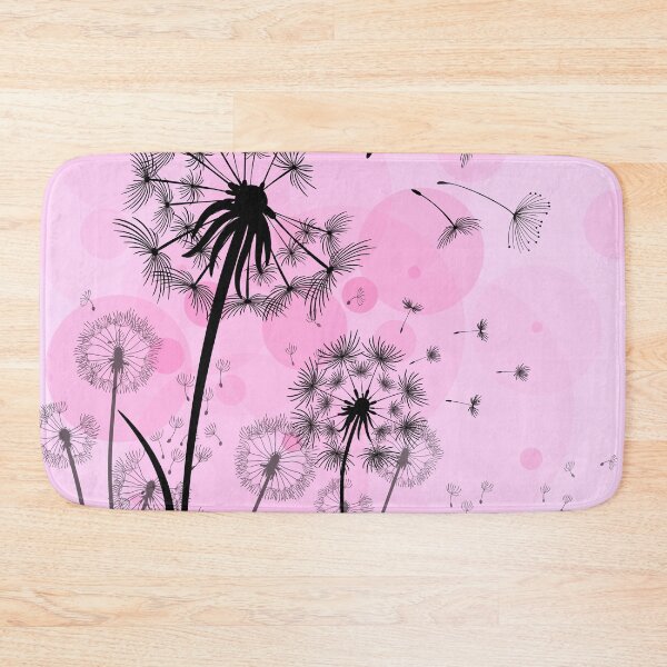 Item preview, Dandelions with Pink Background designed and sold by TurquoiseBird.