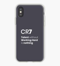 Cristiano Ronaldo CR7 Quote iPhone Case
