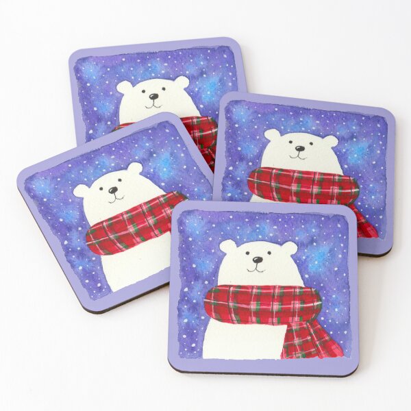 Item preview, Christmas Polar Bear designed and sold by Wolpanda.