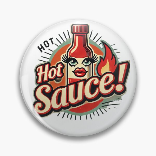 Item preview, Hot Sauce Retro Design designed and sold by Thunderklart.