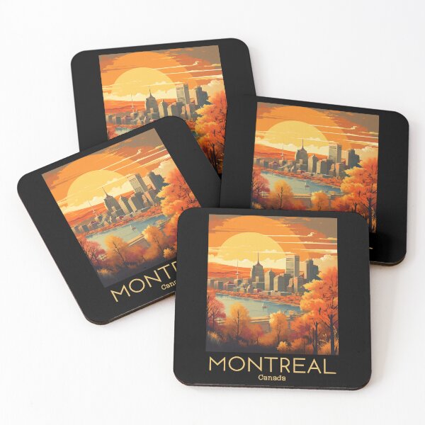 Item preview, A Vintage Travel Illustration of Montreal - Canada  designed and sold by GoodOldVintage.