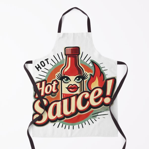 Item preview, Hot Sauce Retro Design designed and sold by Thunderklart.