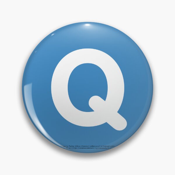 Item preview, Letter Q Emoji designed and sold by VeryRandomShop.