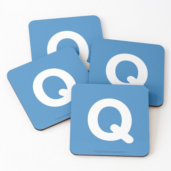Item preview, Letter Q Emoji designed and sold by VeryRandomShop.