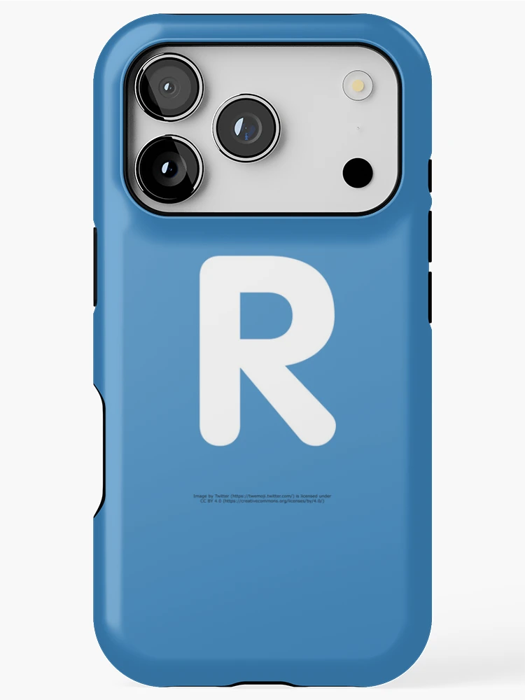 Thumbnail 1 of 4, iPhone Case, Letter R Emoji designed and sold by VeryRandomShop.