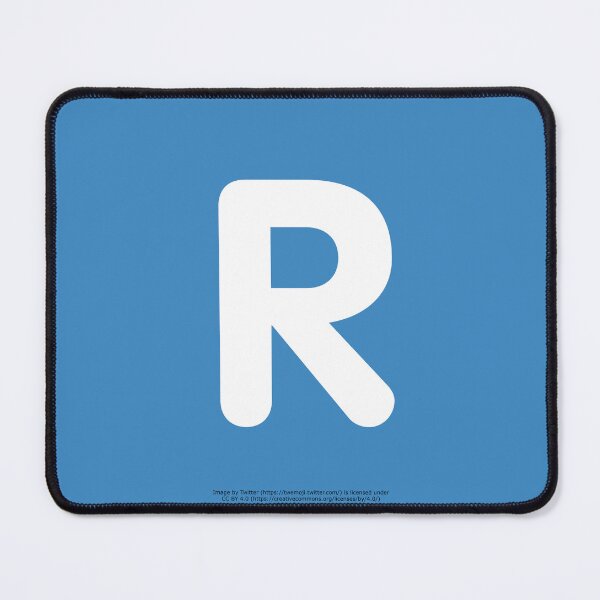 Item preview, Letter R Emoji designed and sold by VeryRandomShop.