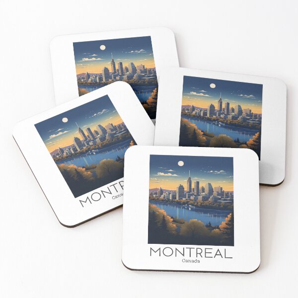 Item preview, A Vintage Travel Illustration of Montreal - Canada  designed and sold by GoodOldVintage.