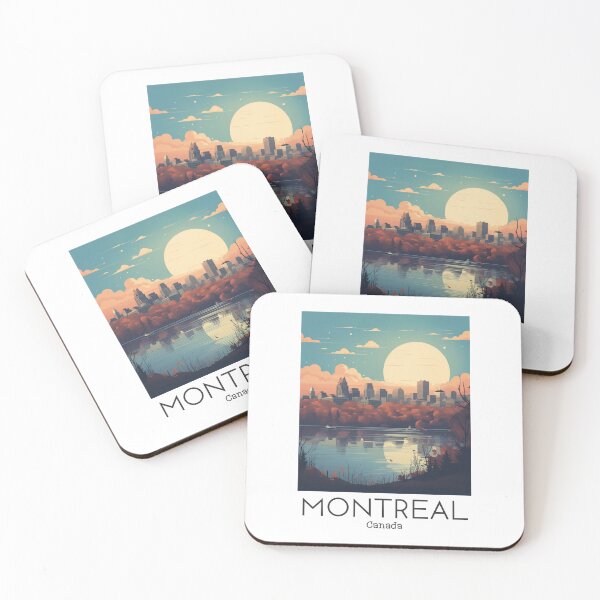 Item preview, A Vintage Travel Illustration of Montreal - Canada  designed and sold by GoodOldVintage.