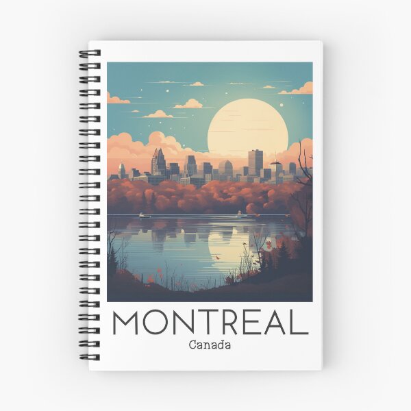 Item preview, A Vintage Travel Illustration of Montreal - Canada  designed and sold by GoodOldVintage.
