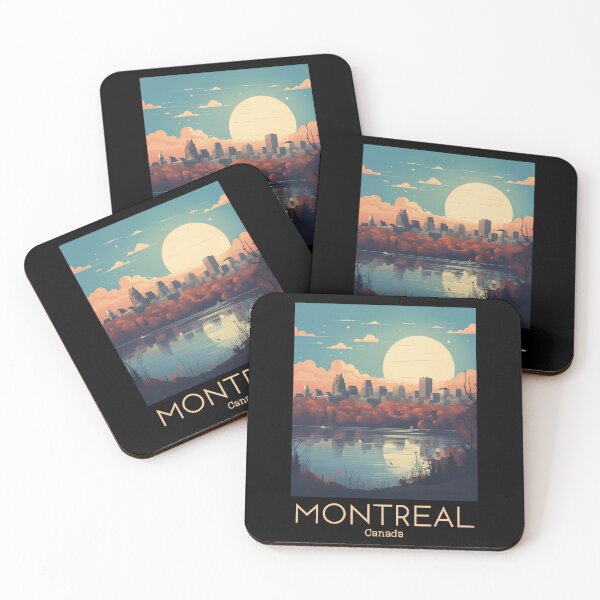 Item preview, A Vintage Travel Illustration of Montreal - Canada  designed and sold by GoodOldVintage.