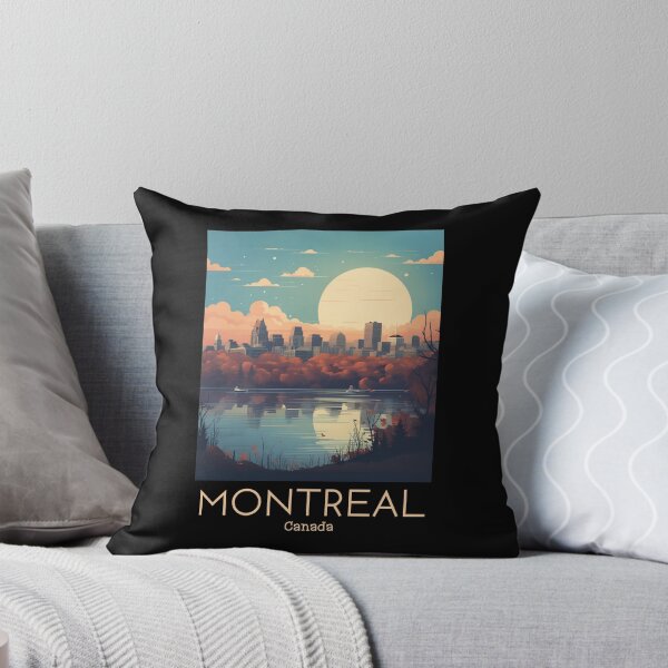 Item preview, A Vintage Travel Illustration of Montreal - Canada  designed and sold by GoodOldVintage.