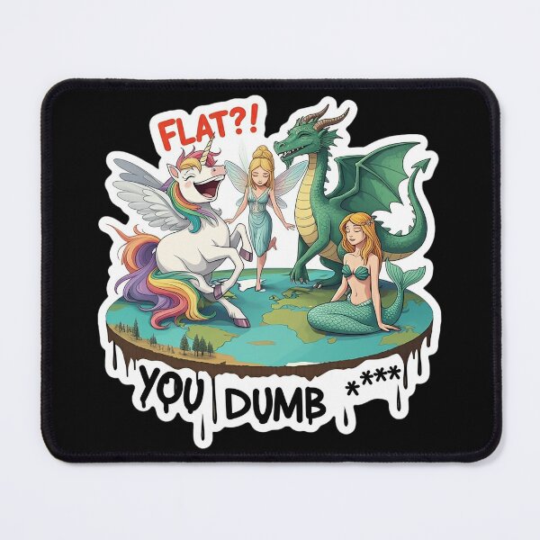 Item preview, Flat Earth Fairy Tales designed and sold by Russ Palmer Media.