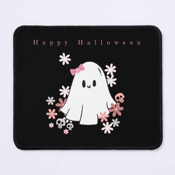 Item preview, Happy Halloween ghost (kawaii) designed and sold by DesignCollectiv.