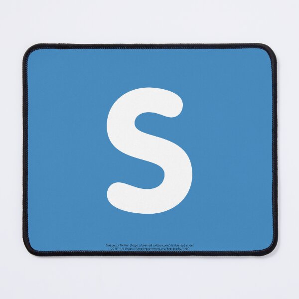 Item preview, Letter S Emoji designed and sold by VeryRandomShop.