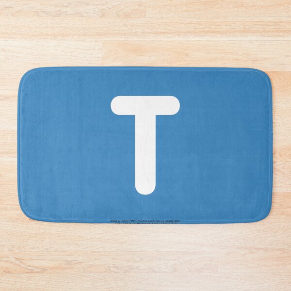 Item preview, Letter T Emoji designed and sold by VeryRandomShop.