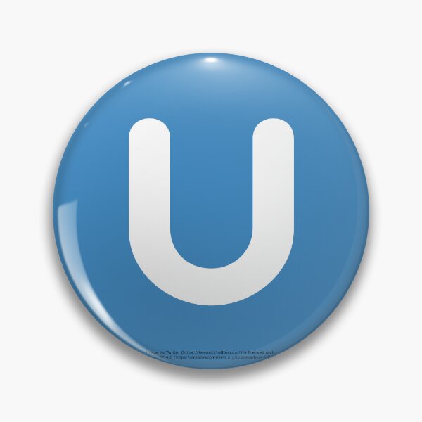 Item preview, Letter U Emoji designed and sold by VeryRandomShop.